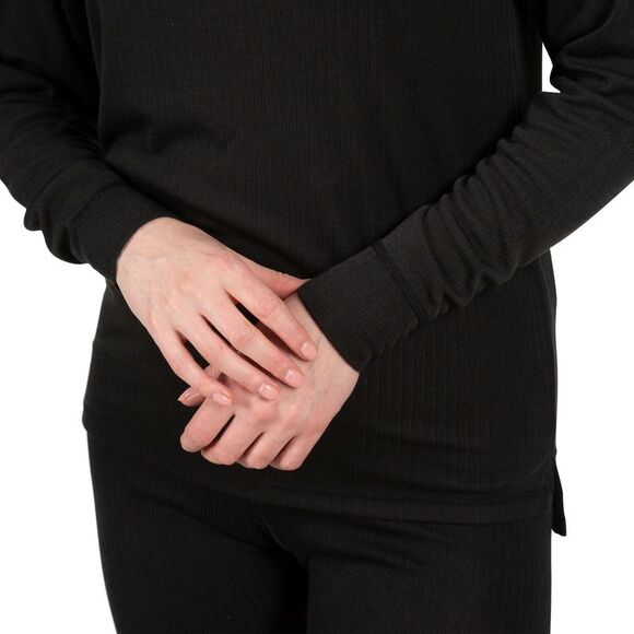 Trespass Unisex Adult Flex360 Base Layer Top / Black - Picture 5 of 8